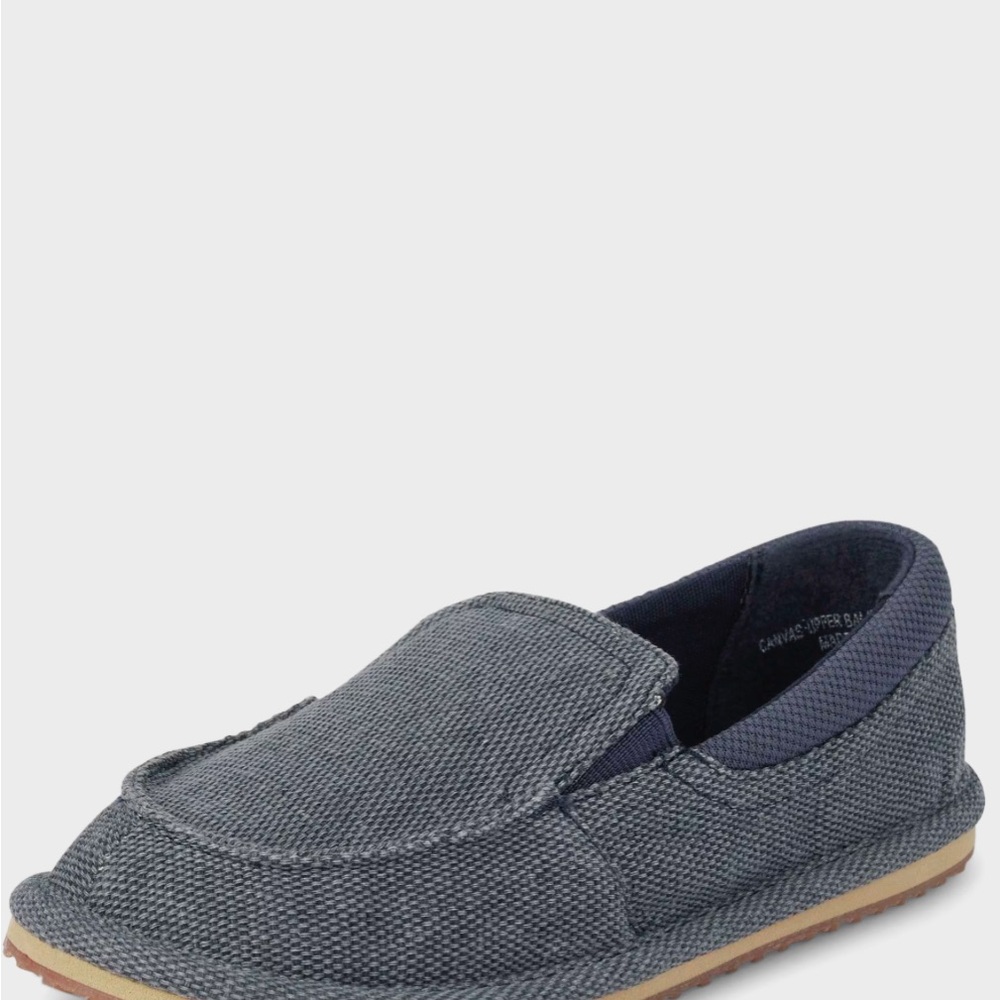 Casual Blue Slip-On Deck Shoes